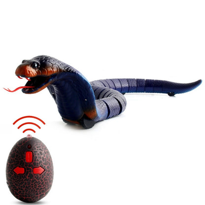 8808B Infrared Sensor Remote Control Simulated Cobra Creative Children Electric Tricky Toy Model, Cobra