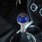 Universal Manual or Automatic Gear Shift Knob Fit for All Car, Red, Silver, Black, Blue