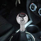Universal Manual or Automatic Gear Shift Knob Fit for All Car, Red, Silver, Black, Blue