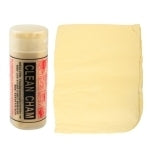Beige car cleaning cham cloth sheet with small cleaner bottle