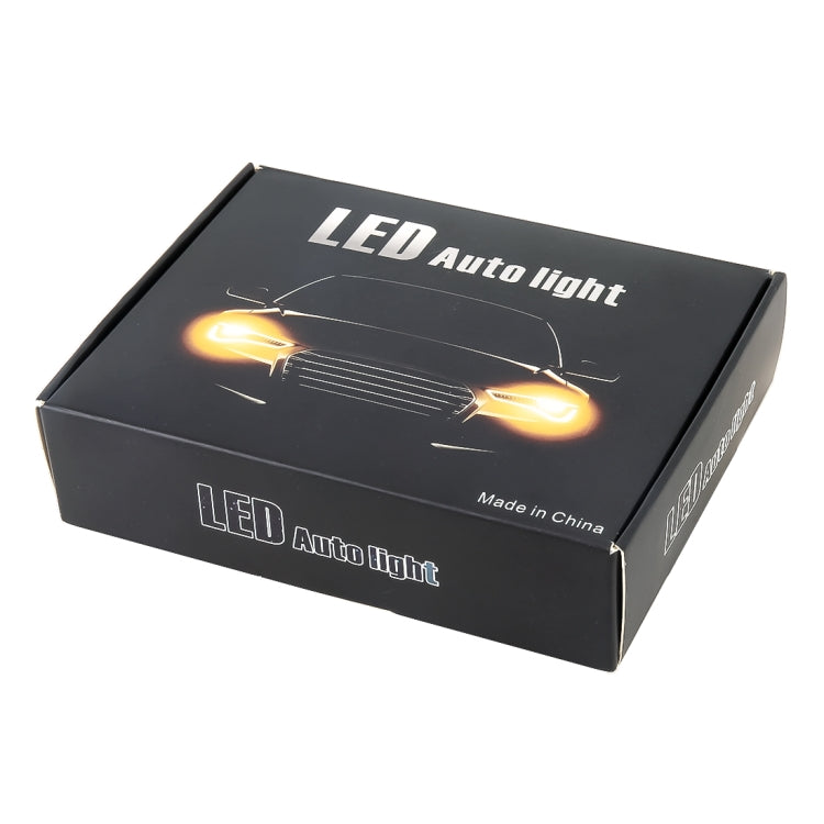 LED auto light retail box with “LED Auto light” text and light graphic