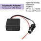 Bluetooth car adapter module with attached harness and circular audio connector