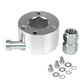 Universal Aluminum Car Steering Wheel Quick Release Disconnect Hub 3/4 inch Shaft Size