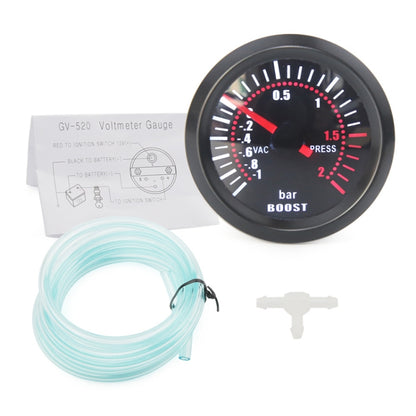 52mm 12V Universal Car Modified Bar Boost Gauge, Bar Boost Gauge