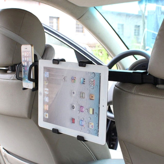 For iPhone, Galaxy, Huawei, Xiaomi, Sony, LG, HTC, Google and other Smartphones, iPad, Tablet, Phone, Car Back Seat Headrest Holder