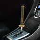 Universal Samurai Shape Manual or Automatic Gear Shift Knob, Length: 31.5cm