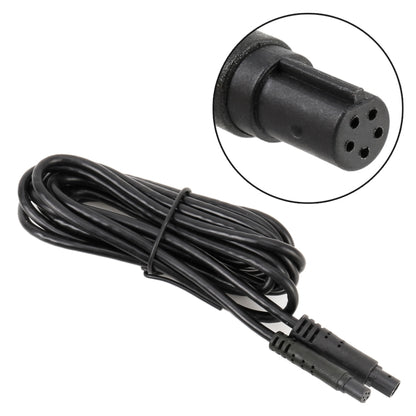 Car reversing camera extension cord with 3m bundled cable and 5-pin connector