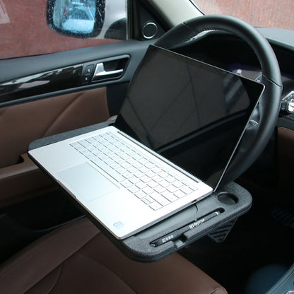 Multi-function Car Steering Wheel Computer Card Table Box Car Tray Desktop Computer Desk Car Laptop Table Dining Table Shelf Desk Auto Accessories, Multi-function Black, Multi-function Grey