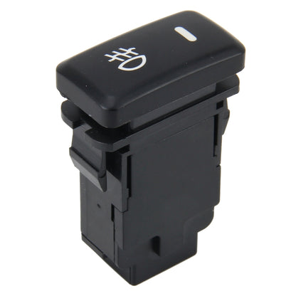 Car fog light switch, black with white fog icon, 5-pin connector