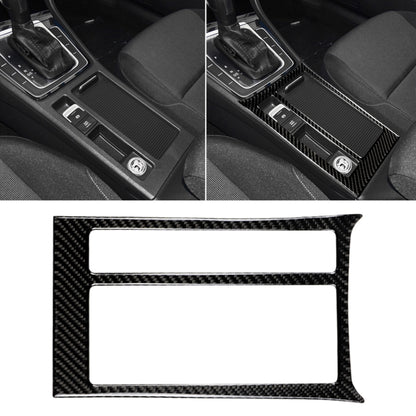 Carbon fiber dash cup panel insert sticker, black textured weave pattern