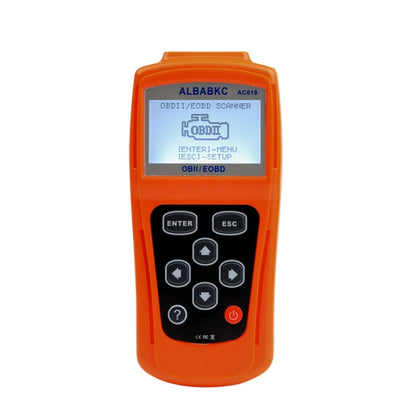AC619 ALBABKC Deactivate the Automatic Fault Detection Tool Diagnostic Analysis Tool Clear the Instrument Diagnostic Scan Tool, AC619