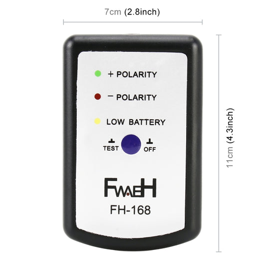 FH-168 Car Audio Speaker Polarity Tester Phase Meter, Audio Speaker Polarity Tester