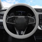 Crocodile Texture Universal Rubber Car Steering Wheel Cover For 34-48cm Wheel