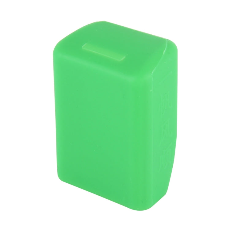 Safe Rubber Car Seat Belt Clips Locking Buckles Protective Cover, Green, Blue, Red, Black, Orange