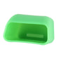 Safe Rubber Car Seat Belt Clips Locking Buckles Protective Cover, Green, Blue, Red, Black, Orange