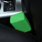 Safe Rubber Car Seat Belt Clips Locking Buckles Protective Cover, Green, Blue, Red, Black, Orange