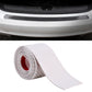 Car door threshold decoration strip, white textured roll adhesive tape