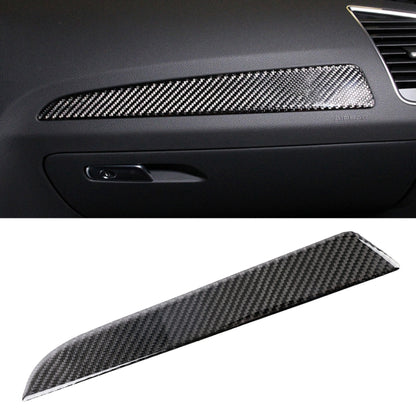 Carbon fiber dashboard decorative sticker, carbon-weave strip with rounded corner