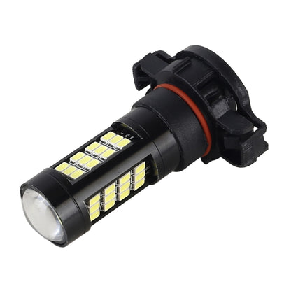 H16 LED fog light bulb with black housing and SMD LED circuit strip