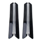 4 PCS Universal Car Auto Plastic Wrap Rubber Front Rear Body Bumper Guard Protector Strip Sticker