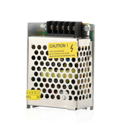 24W AC to DC 12V 2A regulated switching power supply module with vented metal housing