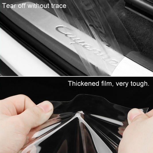 Universal Car Door Invisible Anti-collision Strip Protection Guards Trims Stickers Tape, Size: 7cm x 3m, Size: 7cm x 3m