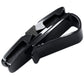 Car eyeglasses clip holder, close-up of U-shaped frame and spring clip