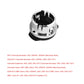 12V Car Chrome Replacement Cigarette Lighter Plug Retainer, Plug Retainer