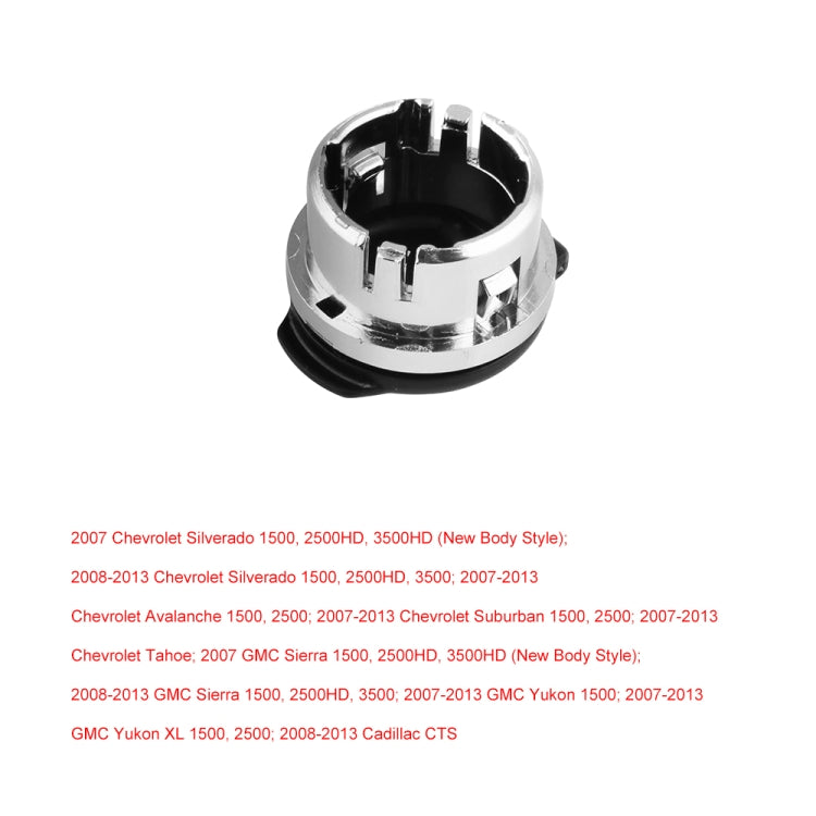 12V Car Chrome Replacement Cigarette Lighter Plug Retainer, Plug Retainer