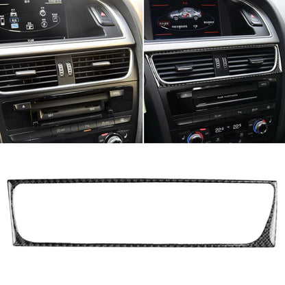 Carbon fiber-look air outlet frame sticker, fitted on dashboard vent