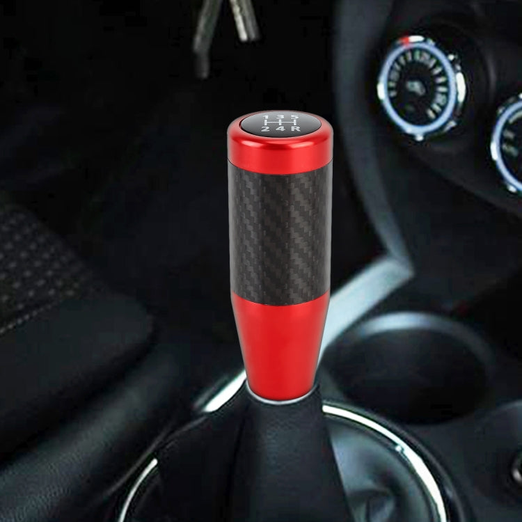 Universal Car Carbon Fiber Pattern Gear Head Gear Shift Knob