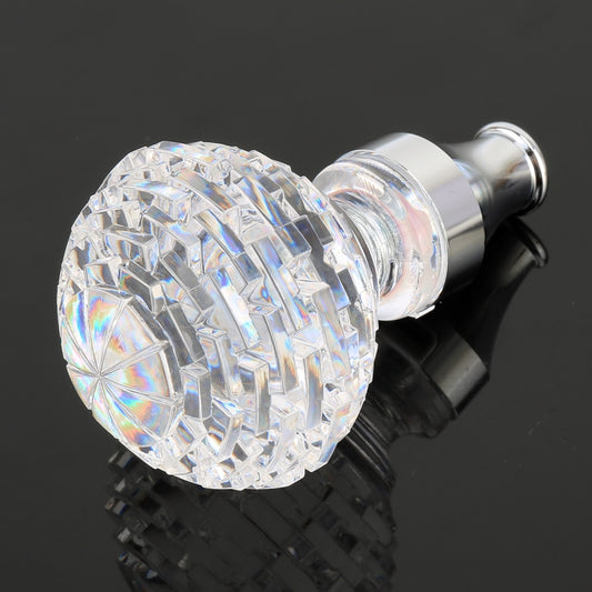 Universal Car Nest Shaped Crystal Gear Head Gear Shift Knob with Light, 4