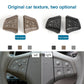 Steering wheel switch button panels in multiple colors, 4-button layout