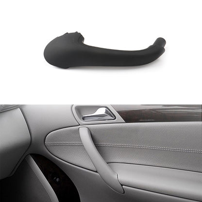 Black inside door handle pull trim cover, front right for Mercedes W203 (2007)