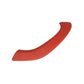 Red curved door handle pull trim cover for car left inside door