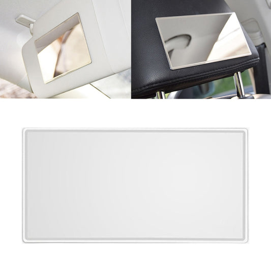 Portable Car Sunshade Makeup Mirror Stainless Steel Vanity Mirror, Size: 150 x 80mm, 150 x 80mm