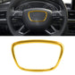Car Auto Steering Wheel Ring Cover Trim Sticker Decoration for Audi