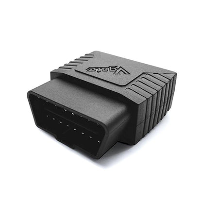 Black Vgate VLinker MC+ OBD Bluetooth car diagnostic adapter with 16-pin connector