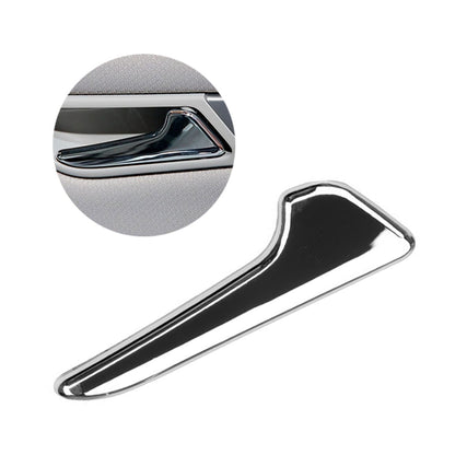 Chrome inner door pull handle, right side, glossy trim