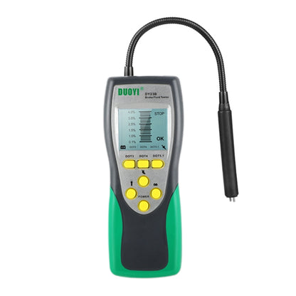 Brake fluid moisture tester pen with flexible probe and LCD screen, DUOYI DY23B