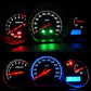 10 in 1 Car T5 0.2W DC12V Instrument Panel LED Decorative Light
