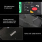 Resistance tester features with soft button, movable cover, and underside label
