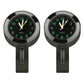 Motorcycle 22-25mm Handlebar Clock Quartz Watch with Lock, Quartz Watch (Black), Quartz Watch (Silver)