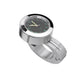 Motorcycle 22-25mm Handlebar Clock Quartz Watch with Lock, Quartz Watch (Black), Quartz Watch (Silver)