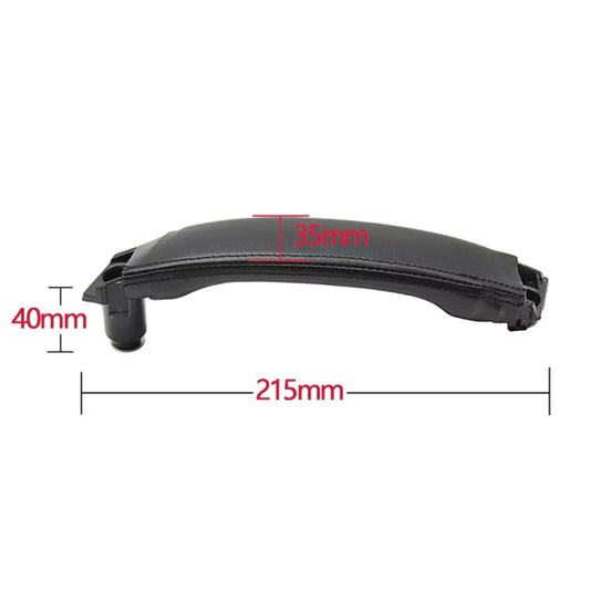 For Land Rover Discovery 2015-2019 Car Leather Texture Inside Door Right Handle, Left and Right  Driving, Leather Texture Right Handle