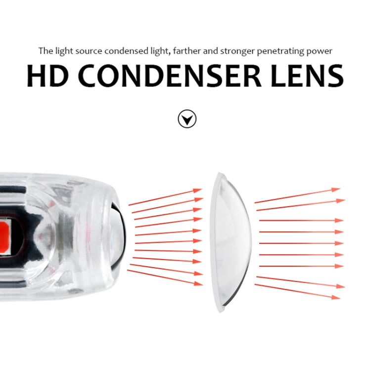 T10 clearance light with clear HD condenser lens design and arrowed light rays
