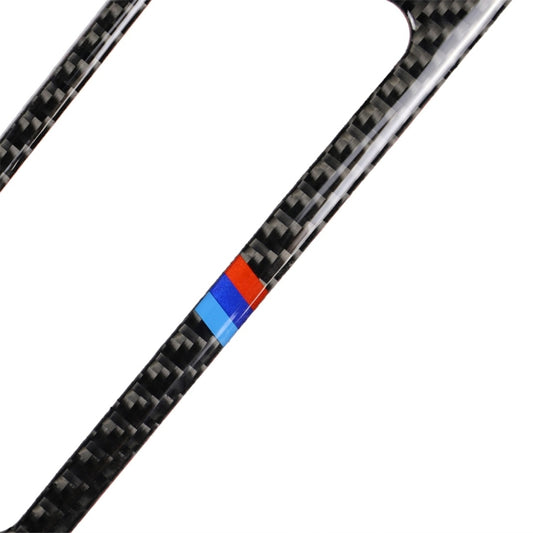 Three Color Carbon Fiber Car Left Air Outlet Panel Decorative Sticker for BMW E90 E92 E93 2005-2012, Suitable for Left Driving, Left Air Outlet Panel