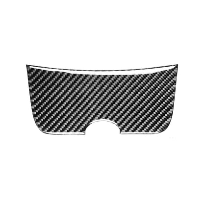 Car Carbon Fiber Storage Box Panel Decorative Sticker for Mazda RX8 2004-2008, Left and Right Drive Universal, Storage Box Panel