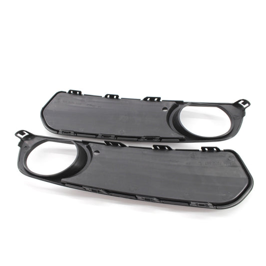 Pair Car Front Bumper Fog Light Grille Fog Lamp Frame for BMW F20 F21 2012-2014 51117272558 / 51117272557, For BMW F20
