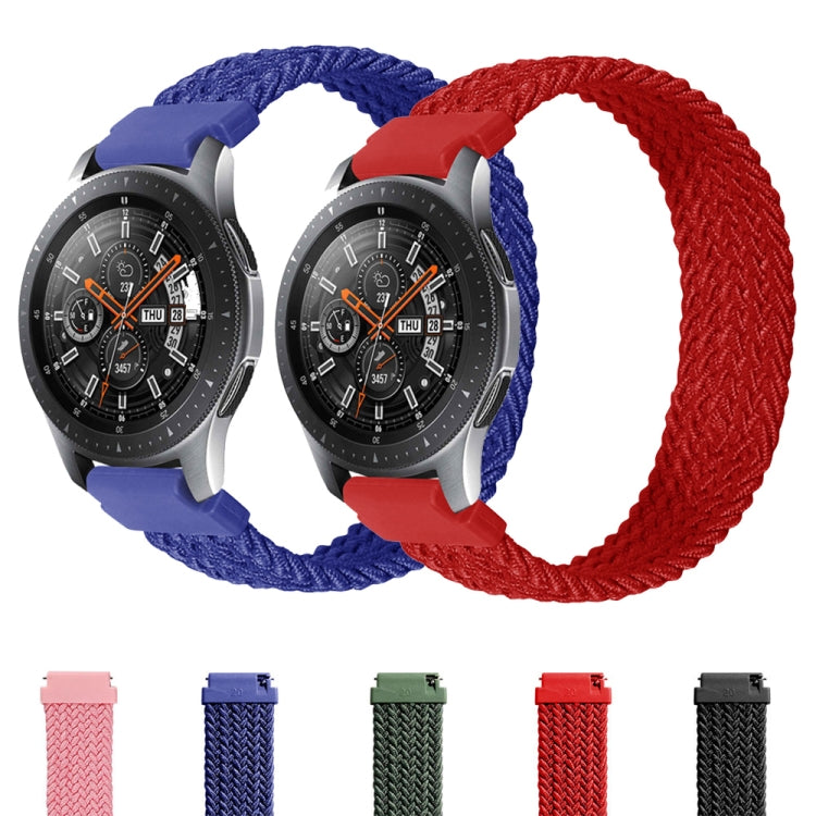 Universal Nylon Weave Replacement Strap Watchband, 20mm, 22mm